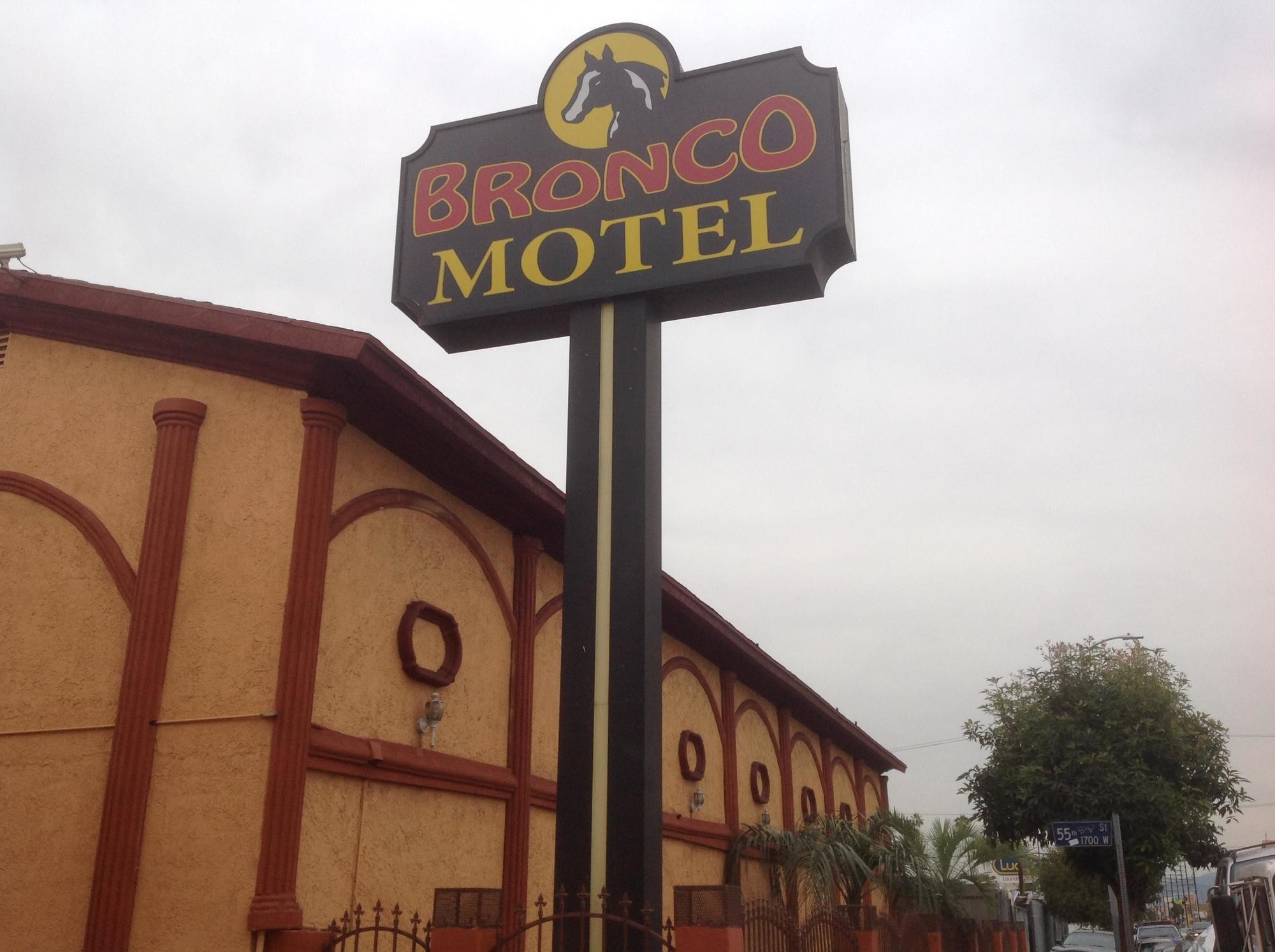 Bronco Motel Los Angeles Exterior photo